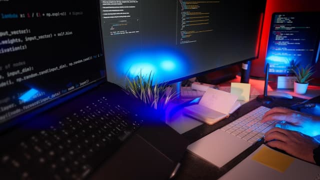 Modern technology office